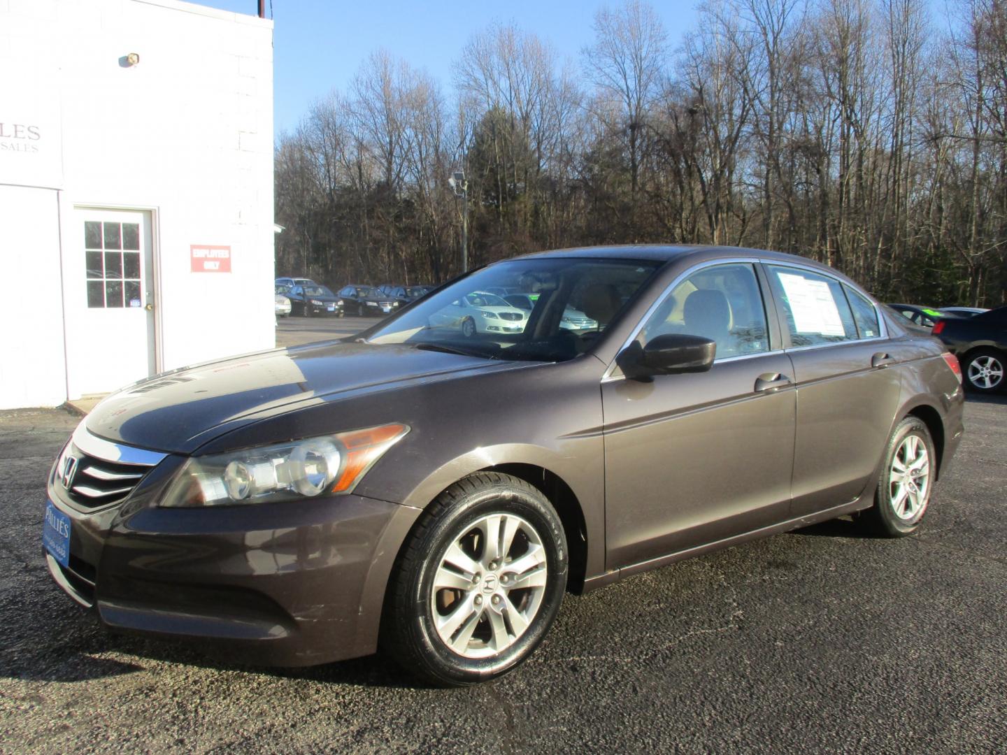 2011 BROWN Honda Accord (1HGCP2F40BA) with an 2.4L L4 DOHC 16V engine, AUTOMATIC transmission, located at 540a Delsea Drive, Sewell, NJ, 08080, (856) 589-6888, 39.752560, -75.111206 - Photo#1